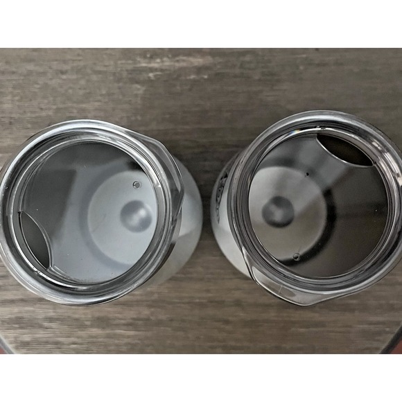 Guidesman Insulated Wine Glass-Set of‎ 2 With Lid White 5" Tall-12 oz - Picture 3 of 5